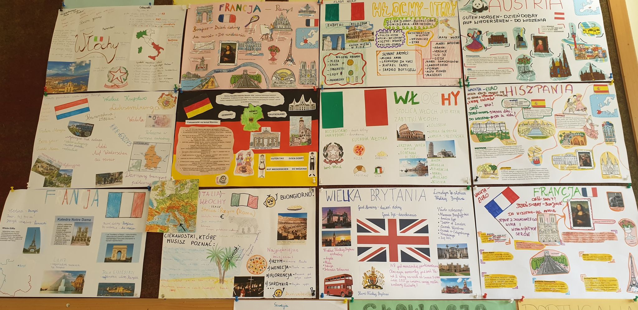 Plakaty Dzień Języków Obcych Plakaty Dzień Języków Obcych