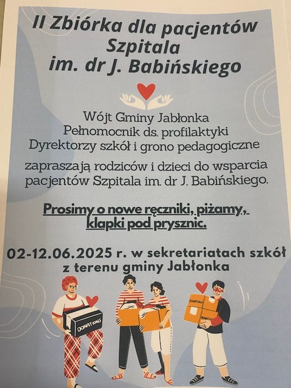 zbiórka dla pacjentów