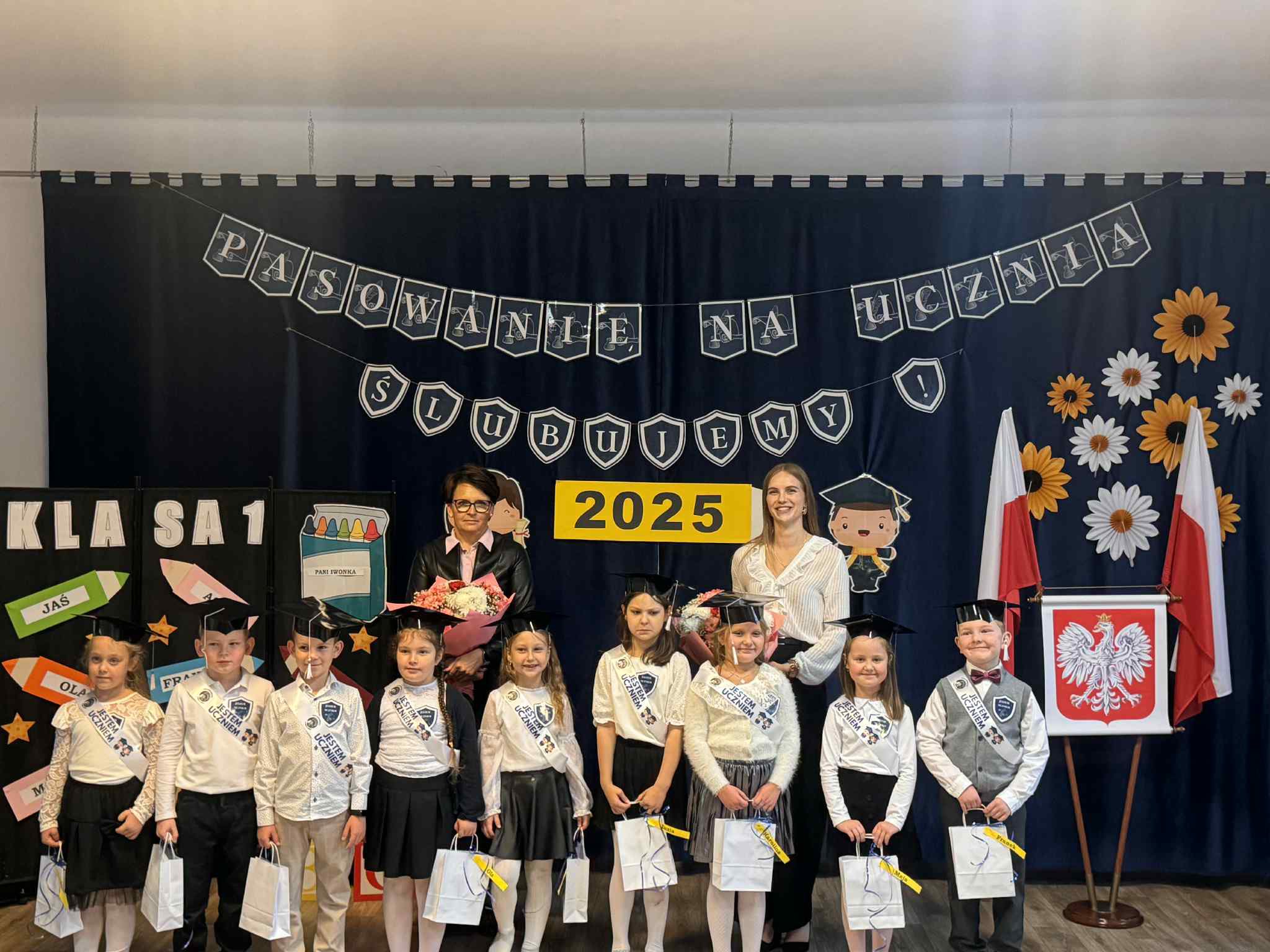 Uroczystość pasowania na ucznia klasy I 2025 Uroczystość pasowania na ucznia klasy I 2025